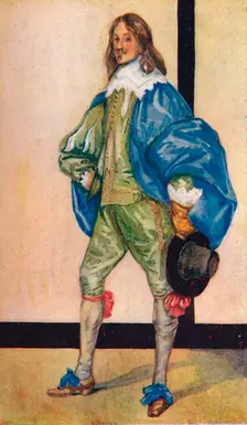 A Man of the Time of Charles I 1907. Artists: Dion Clayton Calthrop, King Charles I