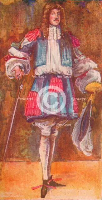 'A Man of the Time of Charles II', 1907. Artist: Dion Clayton Calthrop.