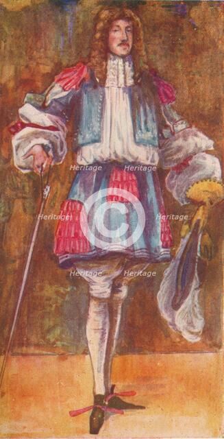 'A Man of the Time of Charles II', 1907. Artist: Dion Clayton Calthrop.