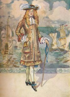 A Man of the Time of Charles II 1907. Artist: Dion Clayton Calthrop