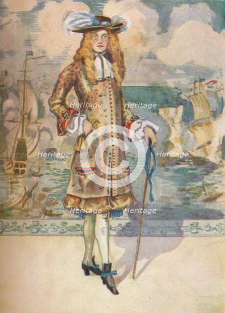 'A Man of the Time of Charles II', 1907. Artist: Dion Clayton Calthrop.