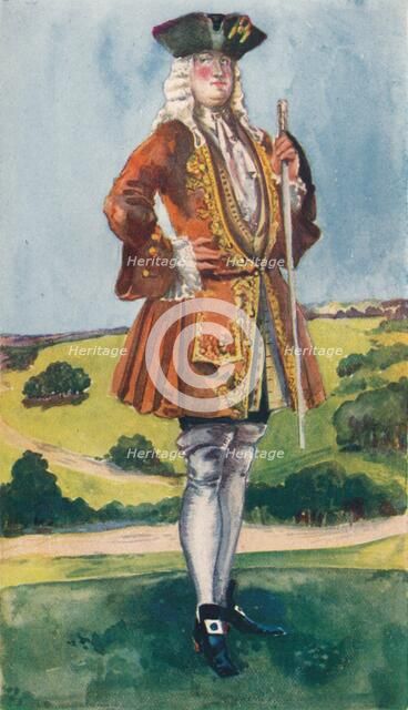 'A Man of the Time of George I', 1907. Artist: Dion Clayton Calthrop.