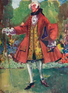 A Man of the Time of George II 1907. Artist: Dion Clayton Calthrop