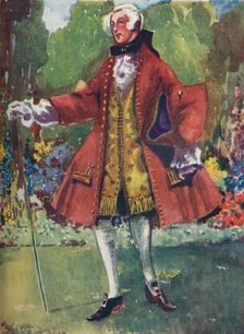 A Man of the Time of George II 1907. Artist: Dion Clayton Calthrop