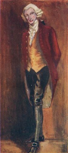 A Man of the Time of George III 1907. Artist: Dion Clayton Calthrop