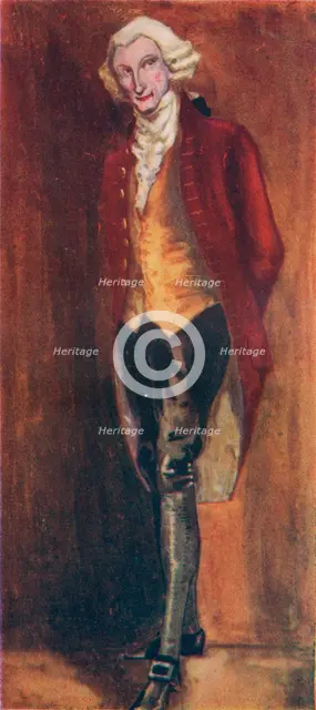 'A Man of the Time of George III', 1907. Artist: Dion Clayton Calthrop.