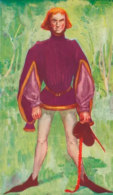 A Man of the Time of Edward IV 1907. Artist: Dion Clayton Calthrop