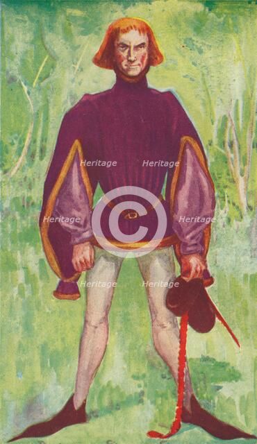 'A Man of the Time of Edward IV', 1907. Artist: Dion Clayton Calthrop.