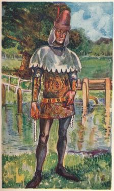 A Man of the Time of Edward III 1907. Artist: Dion Clayton Calthrop