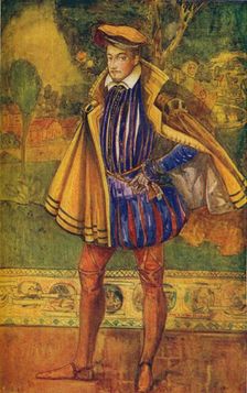 A Man of the Time of Elizabeth 1907. Artist: Dion Clayton Calthrop