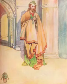 A Man of the Time of Henry I 1907. Artist: Dion Clayton Calthrop