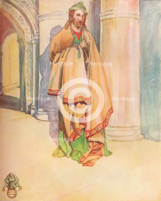'A Man of the Time of Henry I', 1907. Artist: Dion Clayton Calthrop.
