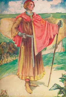 A Man of the Time of Henry II 1907. Artist: Dion Clayton Calthrop