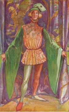 A Man of the Time of Henry V 1907. Artist: Dion Clayton Calthrop