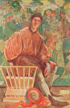 A Man of the Time of Henry VI 1907. Artist: Dion Clayton Calthrop