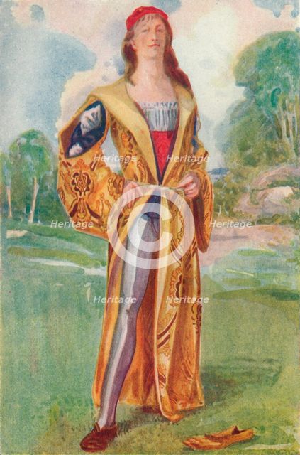 'A Man of the Time of Henry VII', 1907. Artists: Dion Clayton Calthrop, King Henry VII.