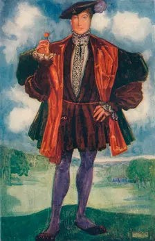 A Man of the Time of Henry VIII 1907. Artist: Dion Clayton Calthrop