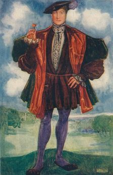 A Man of the Time of Henry VIII 1907. Artist: Dion Clayton Calthrop