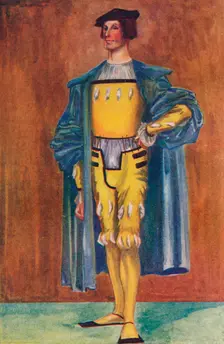 A Man of the Time of Henry VIII 1907. Artist: Dion Clayton Calthrop