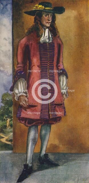 'A Man of the Time of James II', 1907. Artist: Dion Clayton Calthrop.