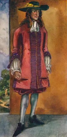 A Man of the Time of James II 1907. Artist: Dion Clayton Calthrop