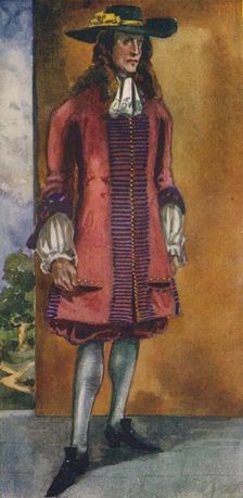 A Man of the Time of James II 1907. Artist: Dion Clayton Calthrop