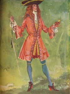 A Man of the Time of Queen Anne 1907. Artist: Dion Clayton Calthrop