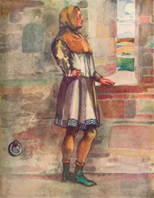 A Man of the Time of Richard I 1907. Artist: Dion Clayton Calthrop