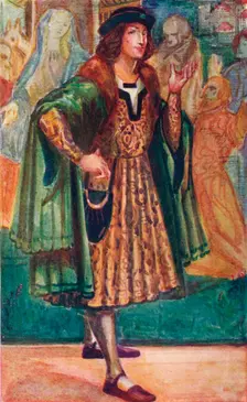 A Man of the Time of Richard III 1907. Artist: Dion Clayton Calthrop