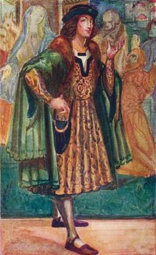A Man of the Time of Richard III 1907. Artist: Dion Clayton Calthrop