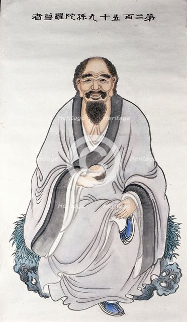 A man or deity, (unknown date). Creator: Unknown.