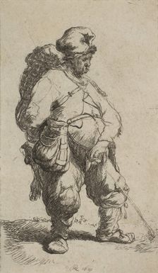 A Man Making Water, 1630., 1630. Creator: Rembrandt Harmensz van Rijn