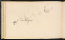 A Man seen from Behind, 1880/1883. Creator: Paul Cezanne