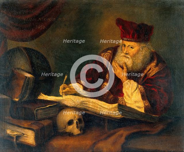 A man supposed to be Nicholas Alcocke, surgeon to King Edward VI, c1550s. Creator: Unknown.