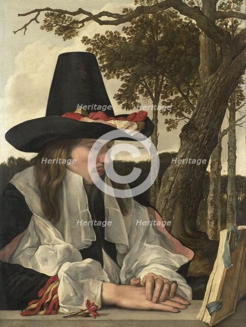 A Man Reading, c.1660. Creator: Anon.