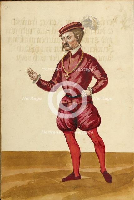 A Man Wearing a Medal on a Chain, about 1560-1570. Creator: Unknown.