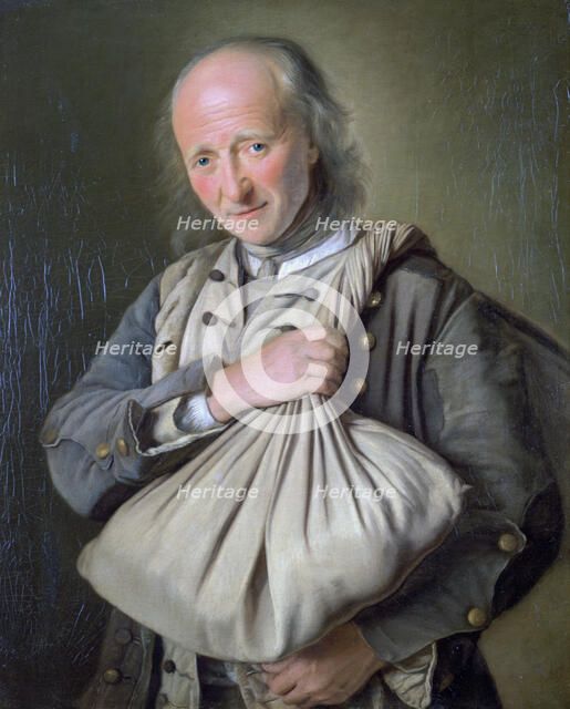 'A Man with a Double Sack', c1725-1778. Artist: Francois Duparc