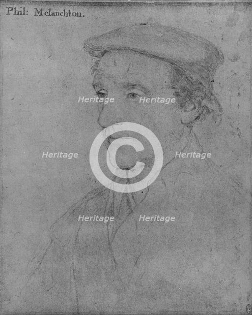'A Man: Unknown',  c1532-1543 (1945). Artists: Hans Holbein the Younger, Unknown.