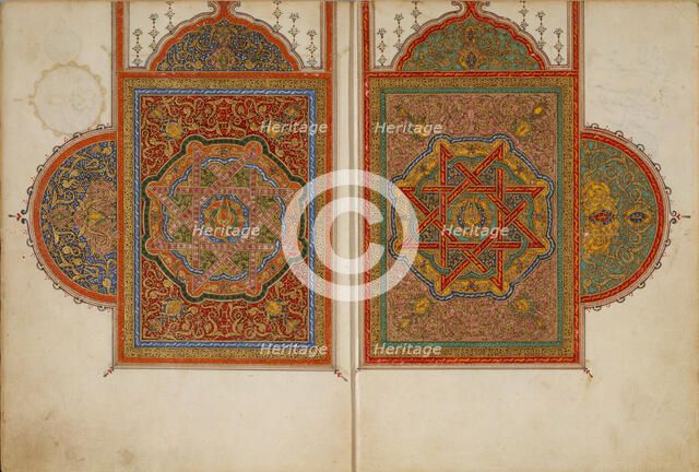 A Manuscript of Five Sections of a Qur'an, 18th century. Creator: Unknown.