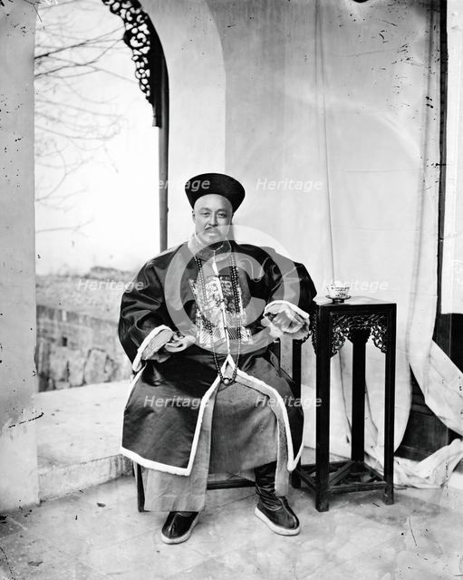 A Mandarin official, Late Qing China, 1869. Creator: John Thomson.