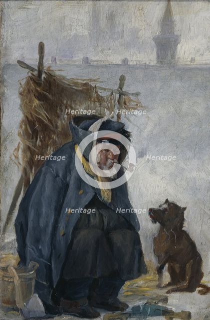 A man's mind is his kingdom. Artist: Shmelkov, Pyotr Michaylovich (1819-1890)