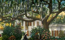 A Mansion in the Carolinas 1942. Creator: Unknown
