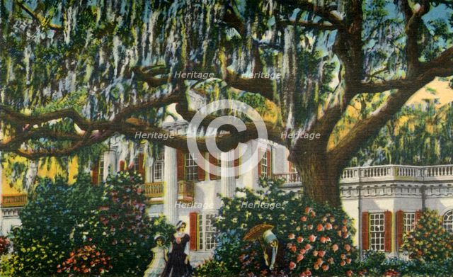 'A Mansion in the Carolinas', 1942. Creator: Unknown.
