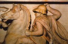 A Macedonian General fighting Persians, 4th century BC. (20th century)