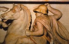 A Macedonian General fighting Persians, 4th century BC. (20th century)