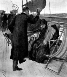 A Mad Move: Sir Robert lifted his cap..."I was looking for you, Miss Arlington", 1898. Creator: Unknown