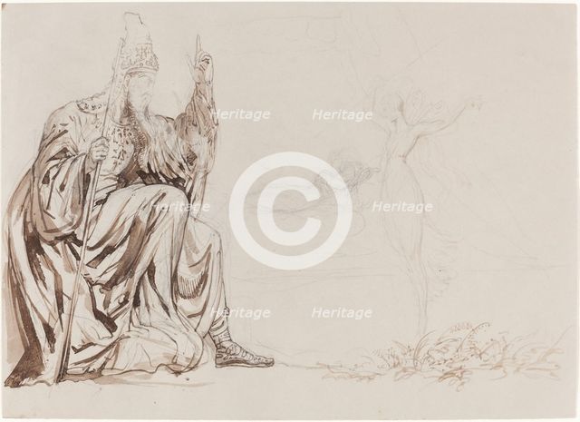 A Magician, c. 1826. Creator: George Hayter.