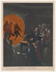 A Magic Lantern, January 30, 1799. Creator: Henri Merke