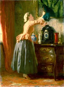 A Maid 19th century. Artist: Wilhelm Amberg