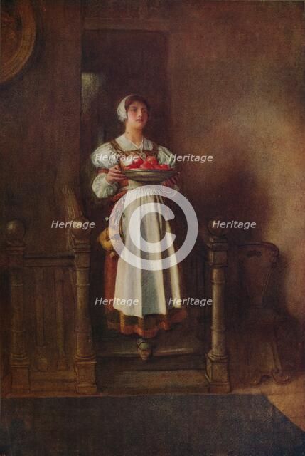 'A Maid of the Hostel', c1800. Artist: William John Wainwright.
